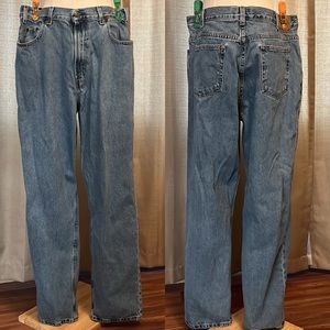 Old Navy Baggy Jean Men’s 38W x 34L Blue 5 Pocket Denim Jeans